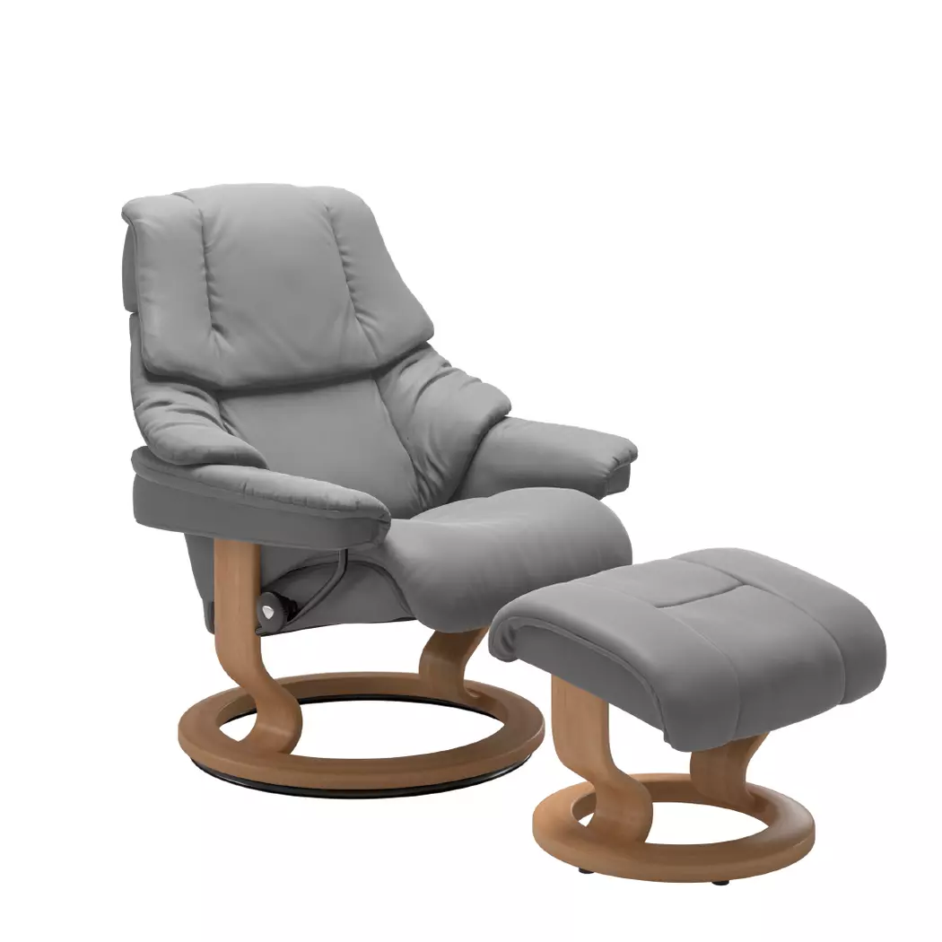 Sessel mit Hocker Reno Classic