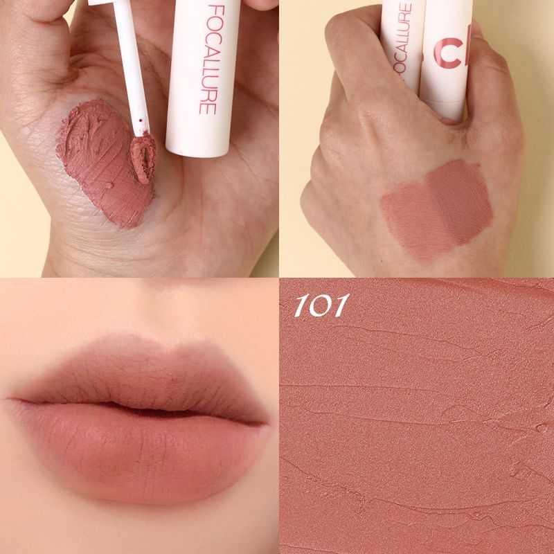 FOCALLURE - True Matte Lip Clay - 17 kleuren