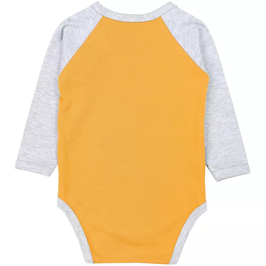 TupTam Jungen Baby Body Langarm 5er Pack grüngelb