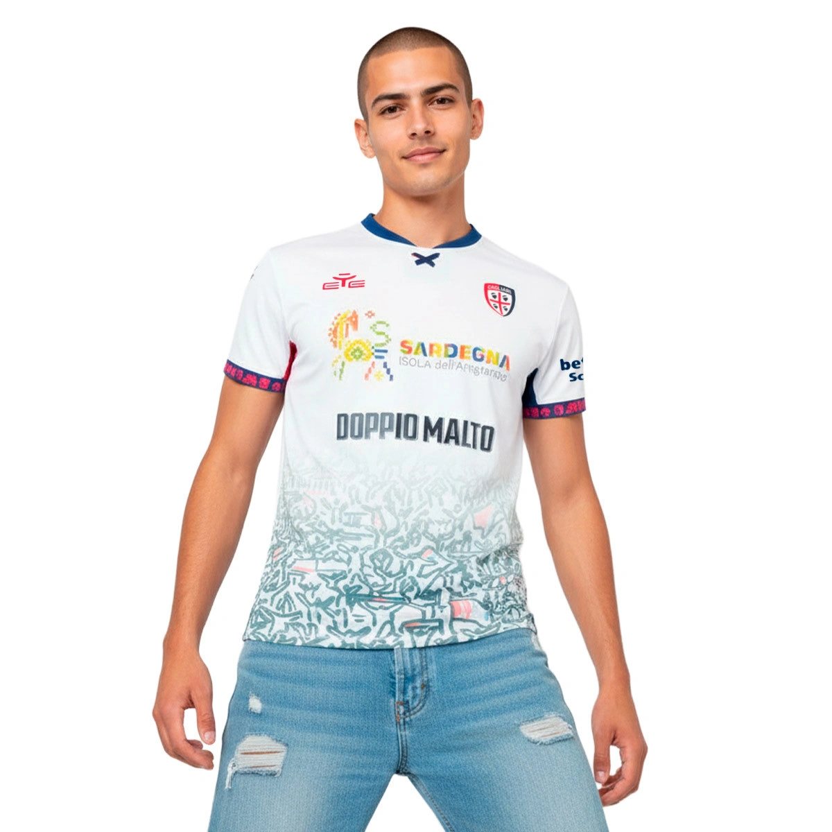 Camisola EyeSport Cagliari Segundo Equipamento 2025-2026