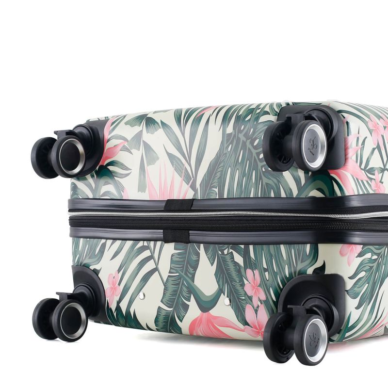 Valise cabine rigide 376 Extensible 55 cm Fleur B