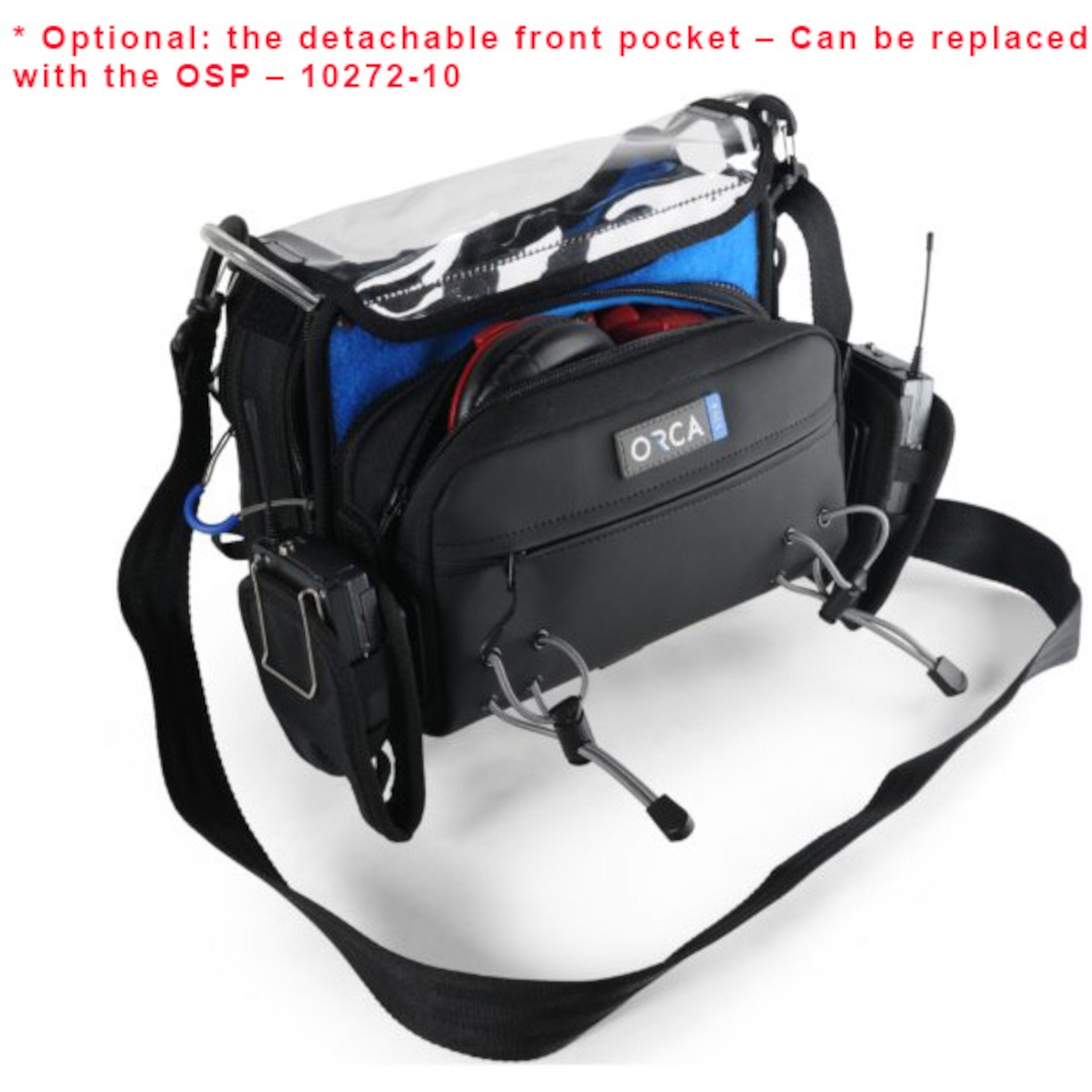 Orca Bags OR-272 tas voor Zoom F4/F8N, Zaxcom Nova en MIXPRE-10