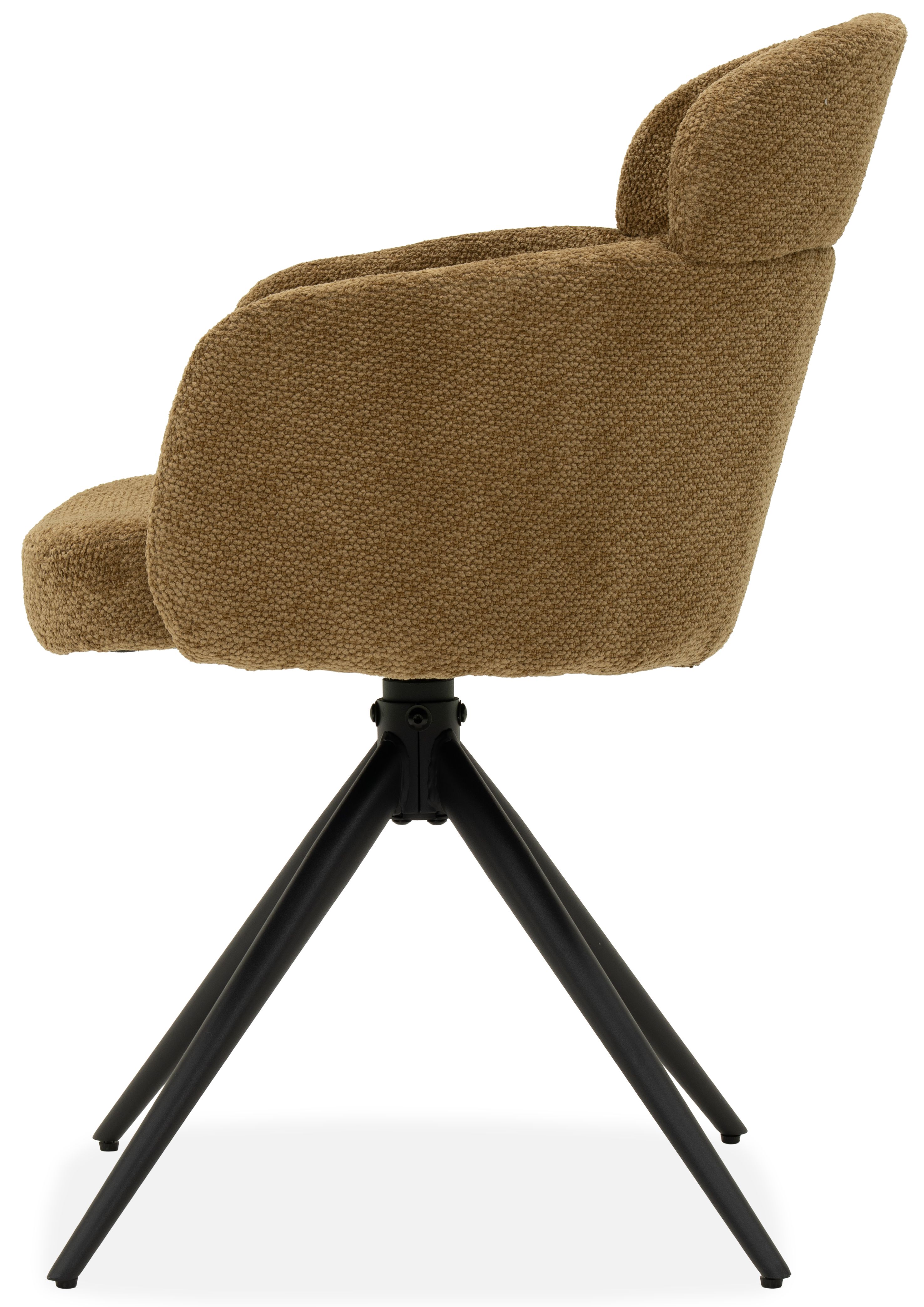 Eetkamerstoel Egon 41 Mustard Aldis B56 x D60 x H80 cm