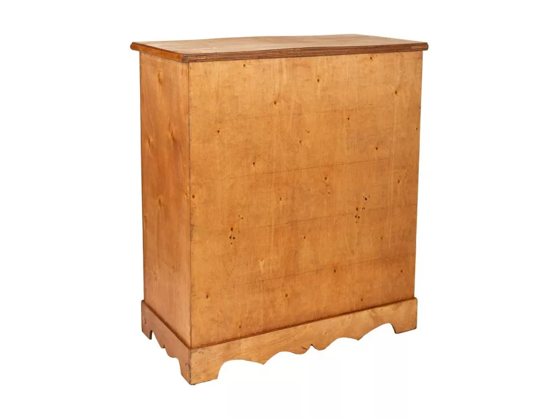 Casier à bouteilles en bois couleur miel 63x31x69.5h