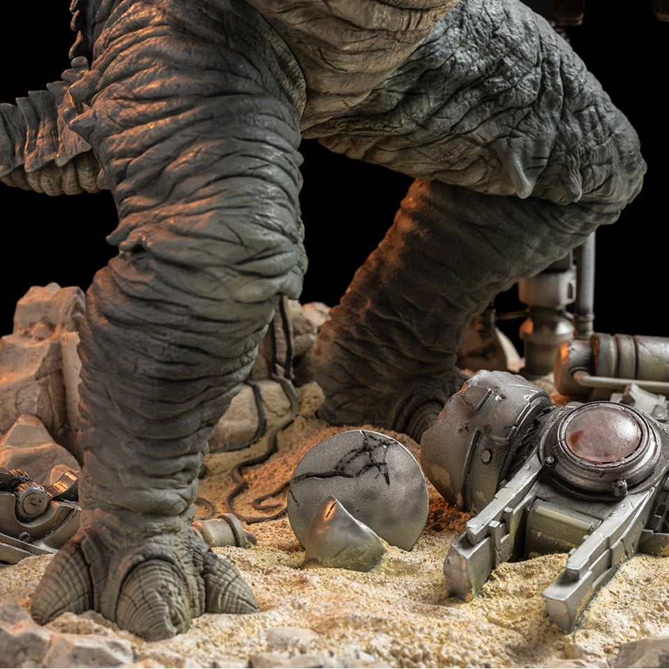 Star Wars - Boba Fett & Rancor Statue Demi Scale 1/20
