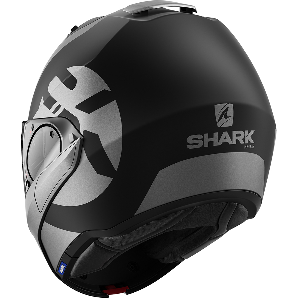 Shark - Casque Evo-ES Kedje Gris Mat / Noir Mat