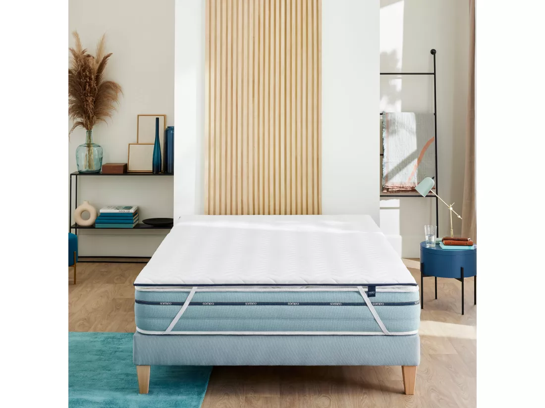 Surmatelas mémoire de forme 5 cm Songe - SOMEO 140x190