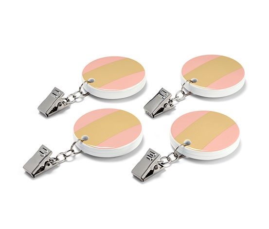 4 Tischdeckenhalter