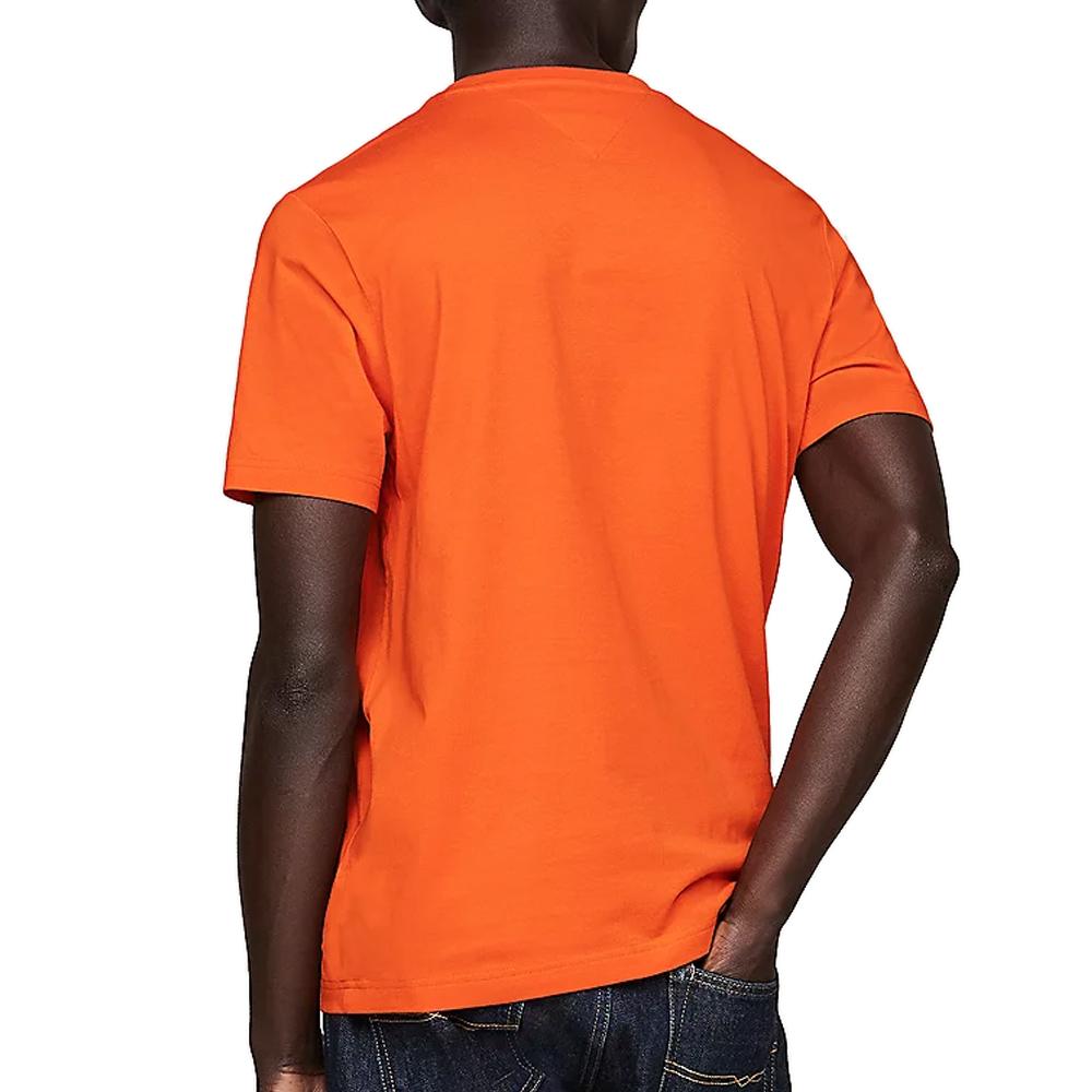Tommy Hilfiger T-shirt Orange Homme Tommy Hilfiger Hilfiger Stack