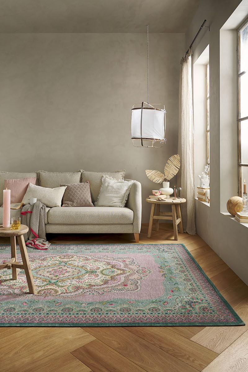Pip Studio Teppich Majorelle by Pip - Lila/Grün 120 x 185 cm