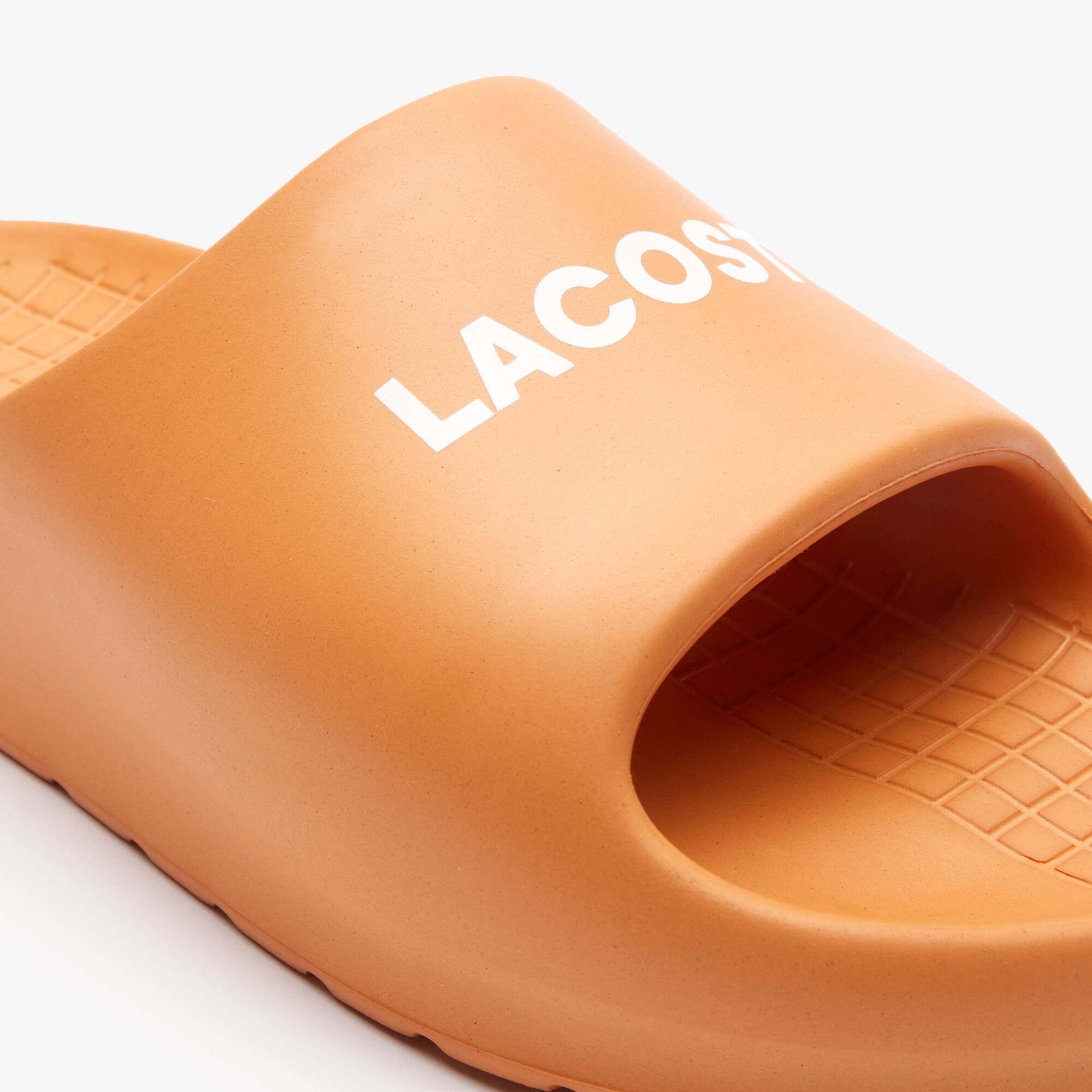 Claquettes Serve Slide 2.0 homme siglées Claquettes & Sandales - Orange - Lacoste - Homme