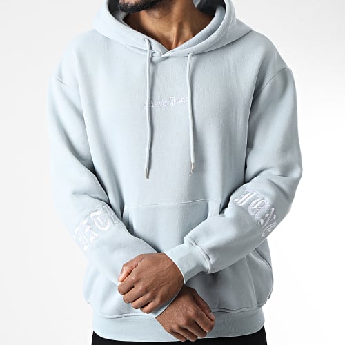 Sweat Capuche M23300VSW Bleu Clair