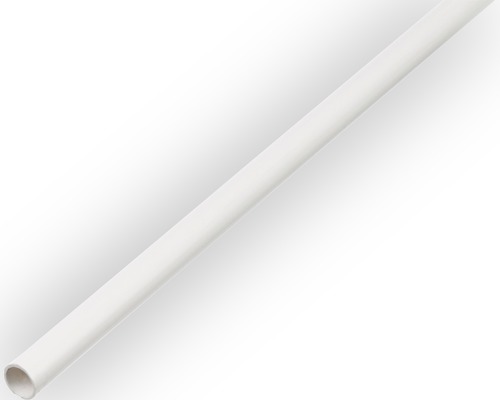 Ronde PVC-buis, wit, Ø 7 mm, 2 m