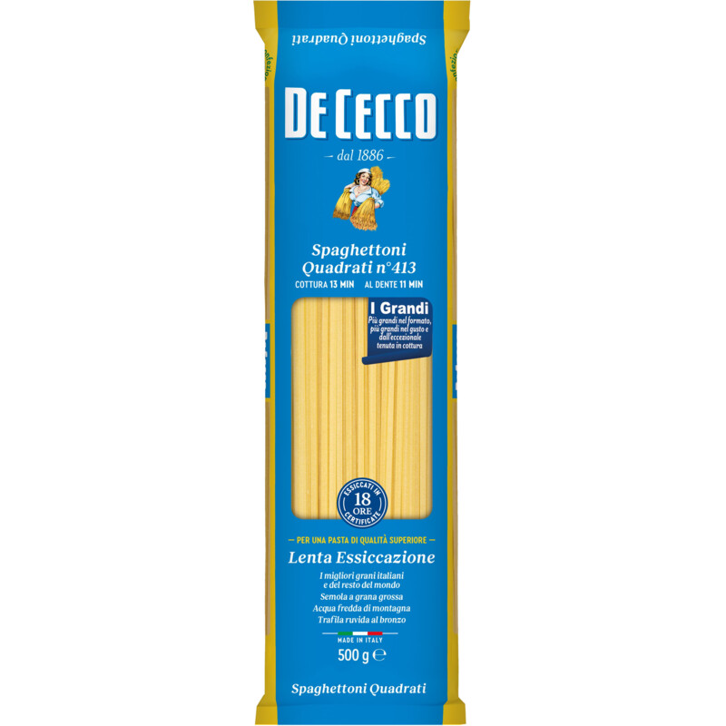 De Cecco Spaghettoni quadrati 413