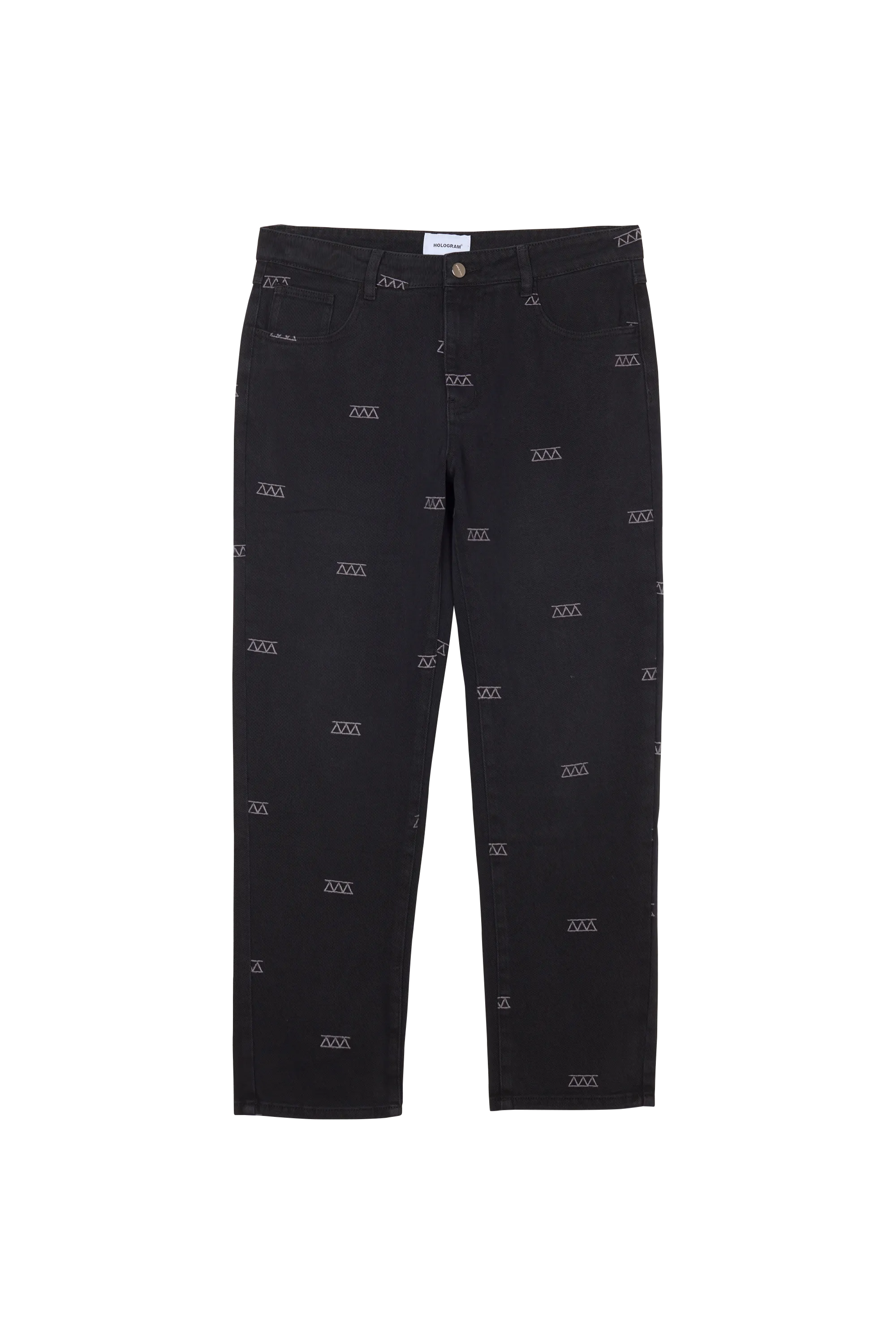Hologram Jean DENIM BLACK Noir