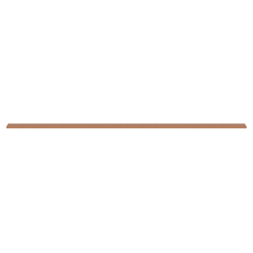 Vlonderplank Hardhout glad ca. 1,8x14,5 cm, lengte ca. 270 cm