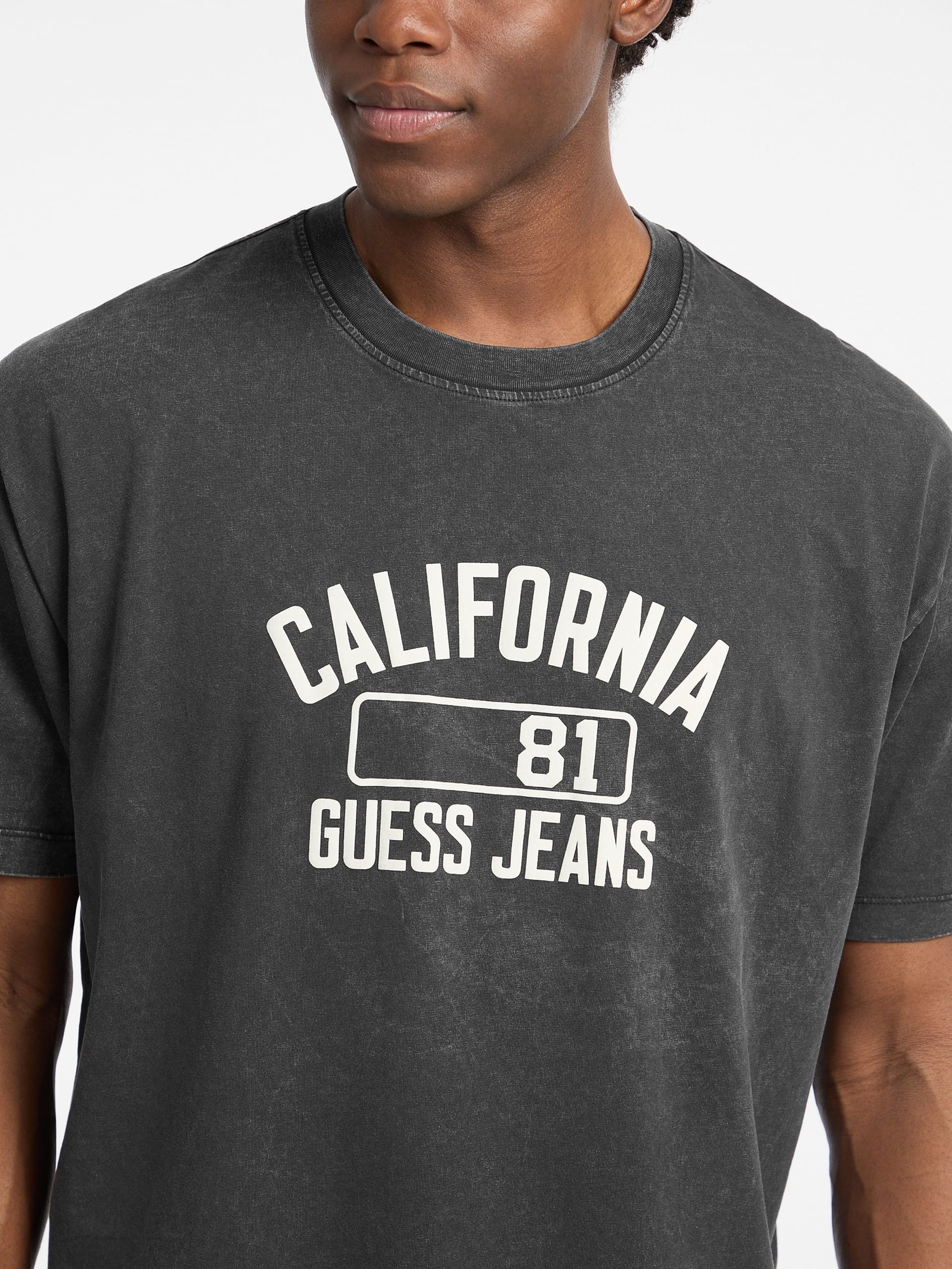 Camiseta California de gola redonda