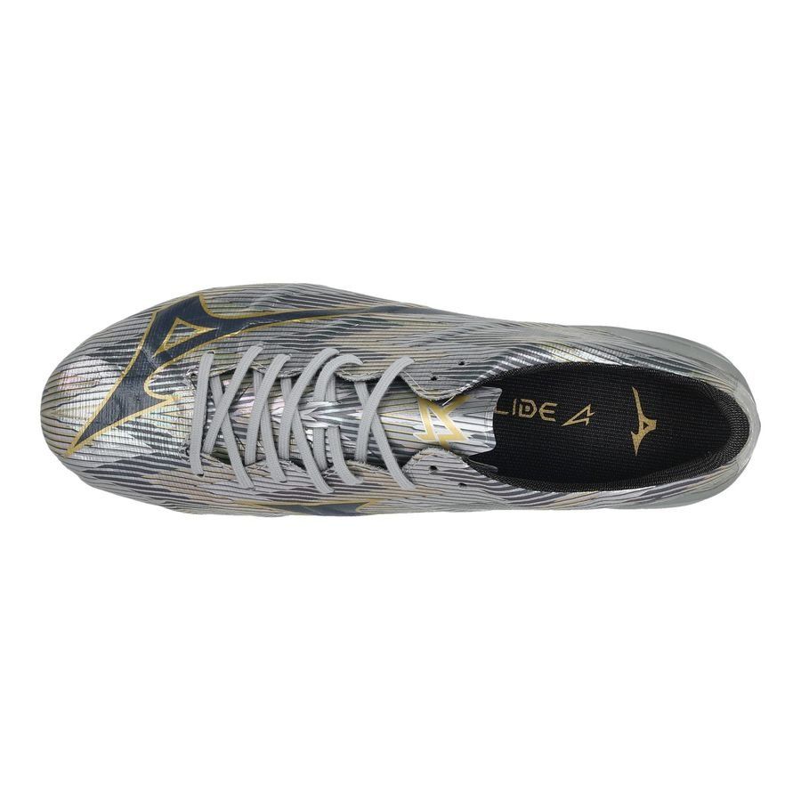 Mizuno Alpha II Elite FG/AG Platinum Silver - Argent/Doré
