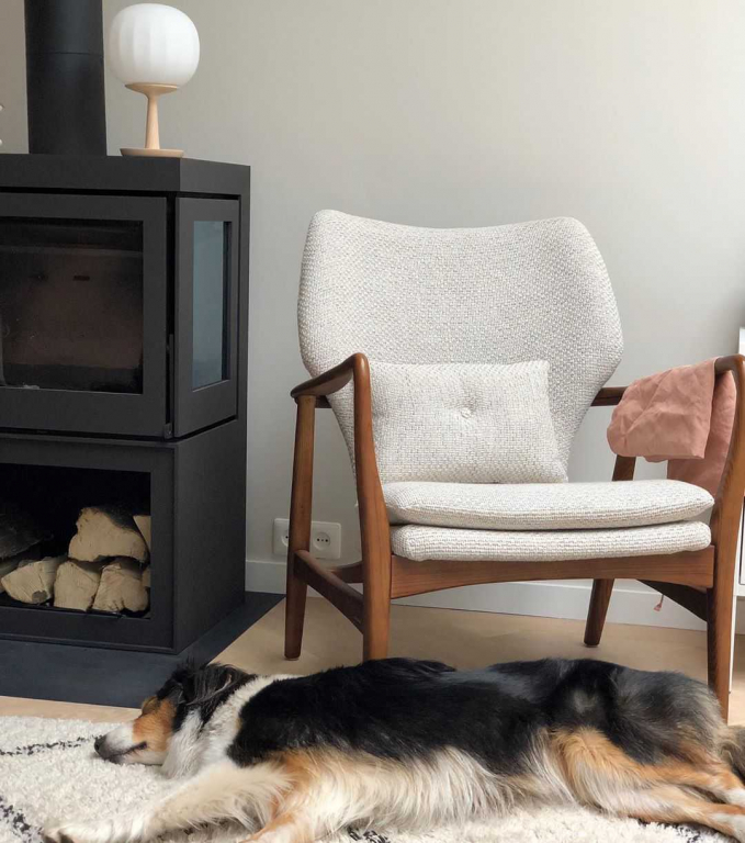POLSPOTTEN Chair Peggy fauteuil ecru