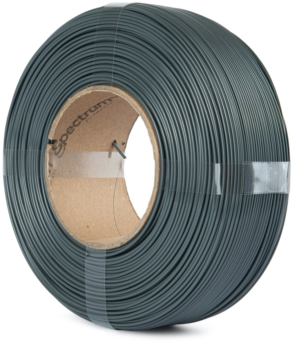 Spectrum  ReFill R-PLA Basalt Grey, 1,75 mm / 1000 g    Recyceltes PLA ohne Spule in Basalt Grey