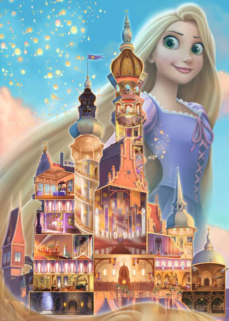Ravensburger Spiel Disney Castles: Rapunzel