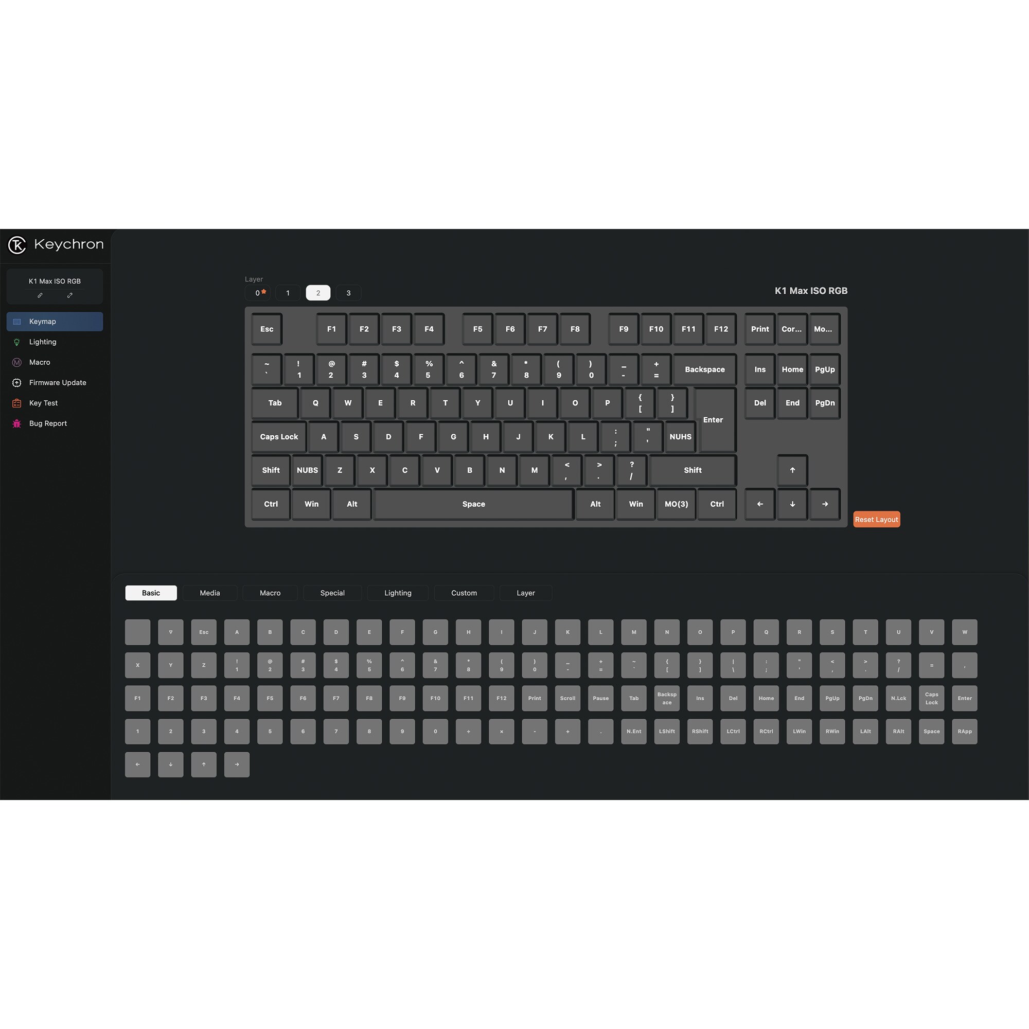 Keychron Gaming-Tastatur K1 Max
