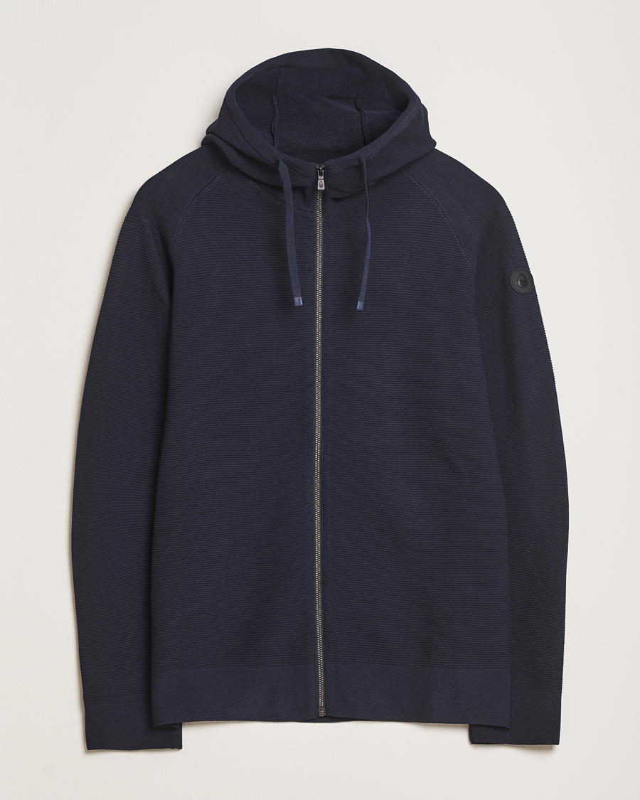 Sail Racing Element Seamless Hooded Full Zip Dark Navy