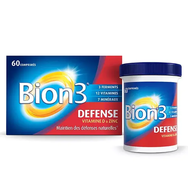 Bion 3 Défense Complément Alimentaire Cure 2 mois - 60 comprimés