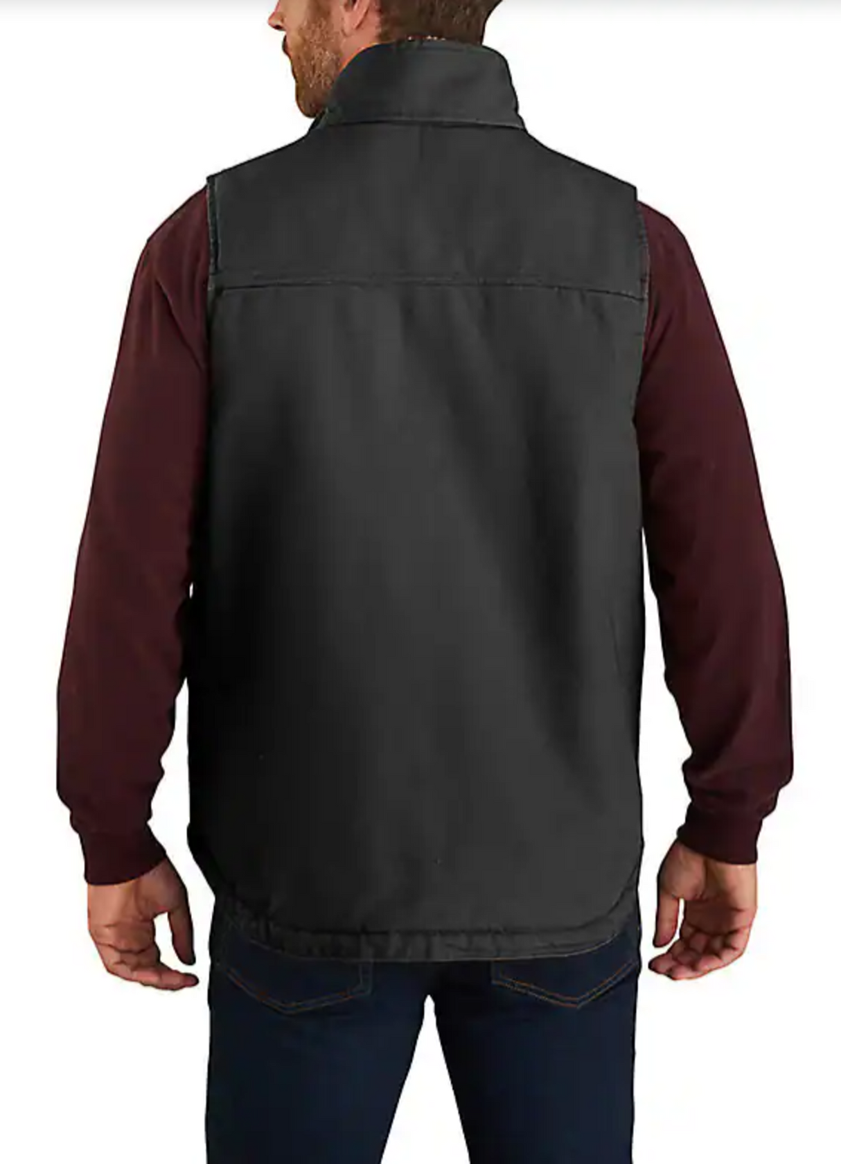 Carhartt<br>Washed Duck Lined Mock Neck Vest