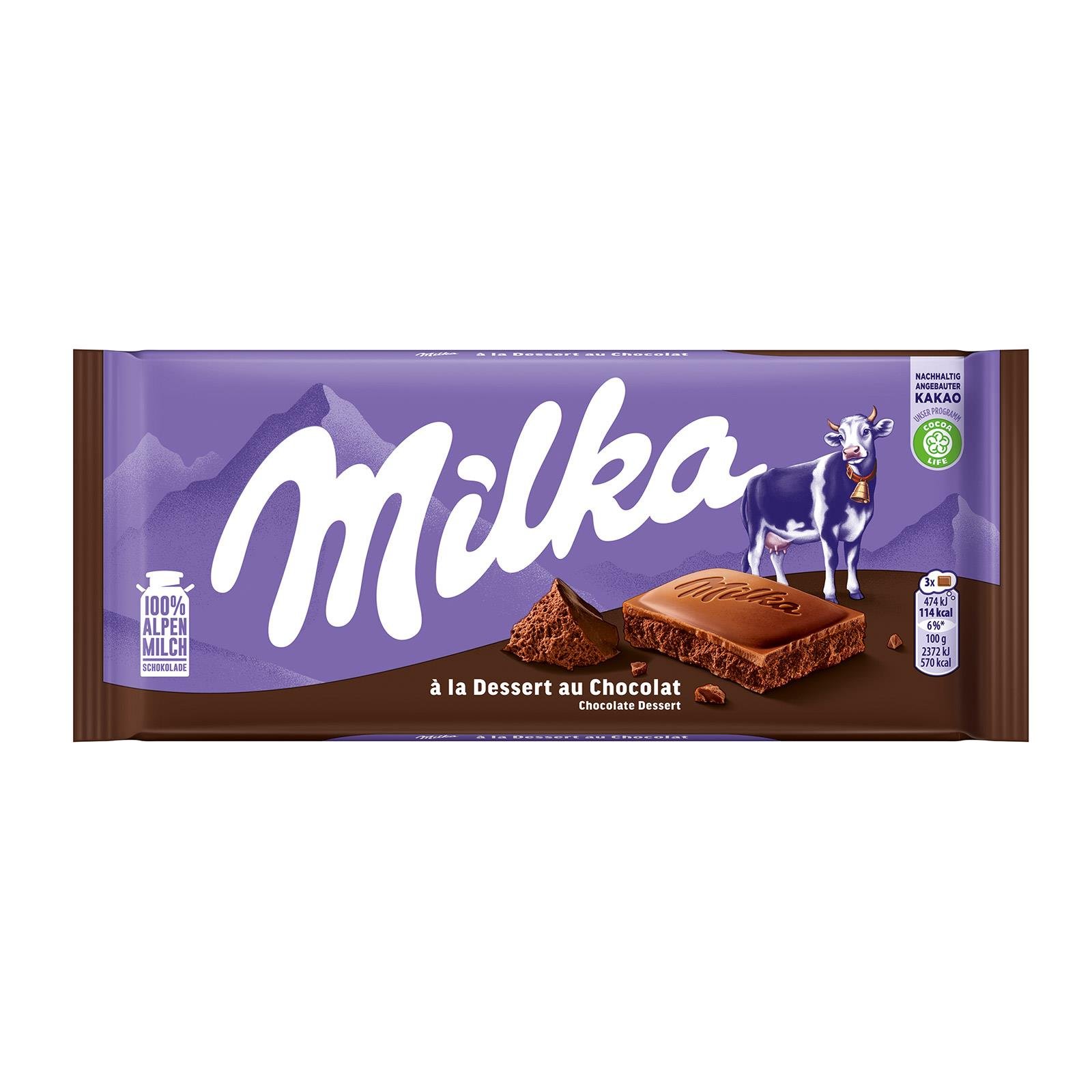 Milka Dessert Au Chocolat