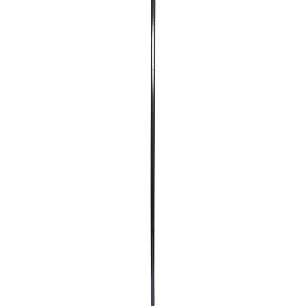 Barre pour tringle à rideaux bois noir 2m D 28mm
