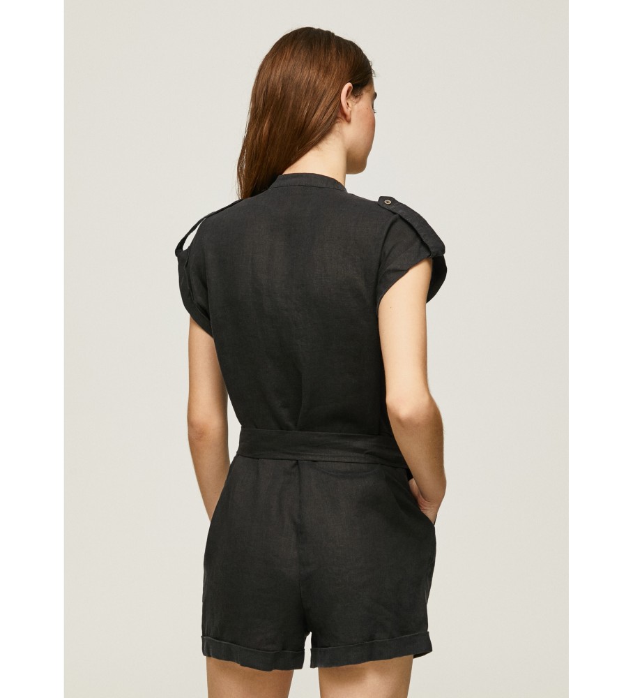 Macacão preto Alina da Pepe Jeans