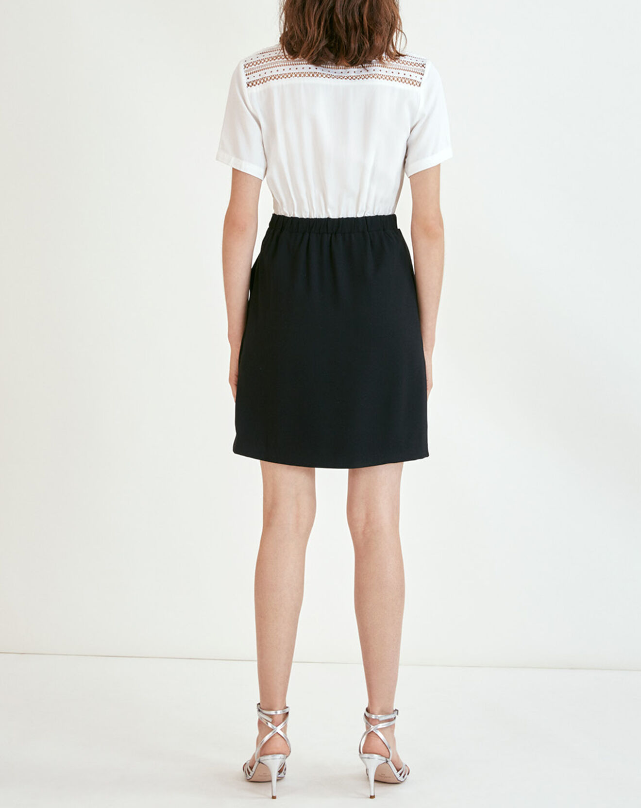 Suncoo Robe Cristal blanc/noir