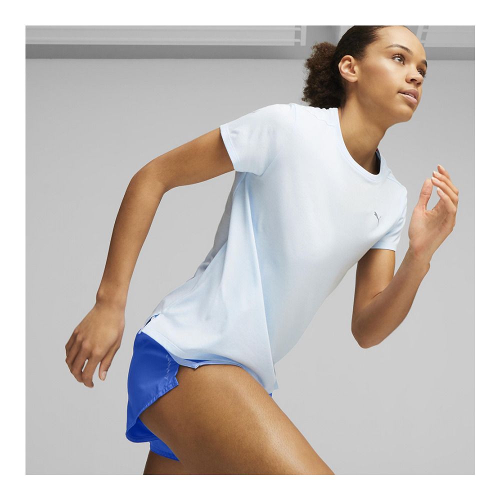 Puma RUN FAVOURITE - Maillot Femme icy blue heather