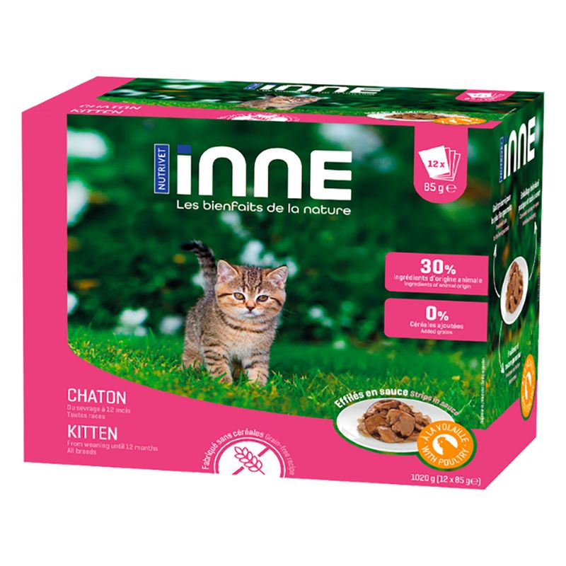 Nutrivet Inne Kitten volaille pour chaton