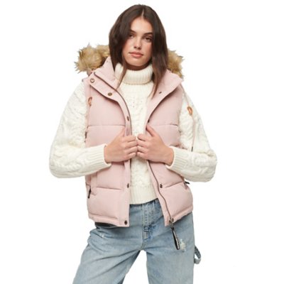 Doudoune femme Everest Faux Fur SUPERDRY