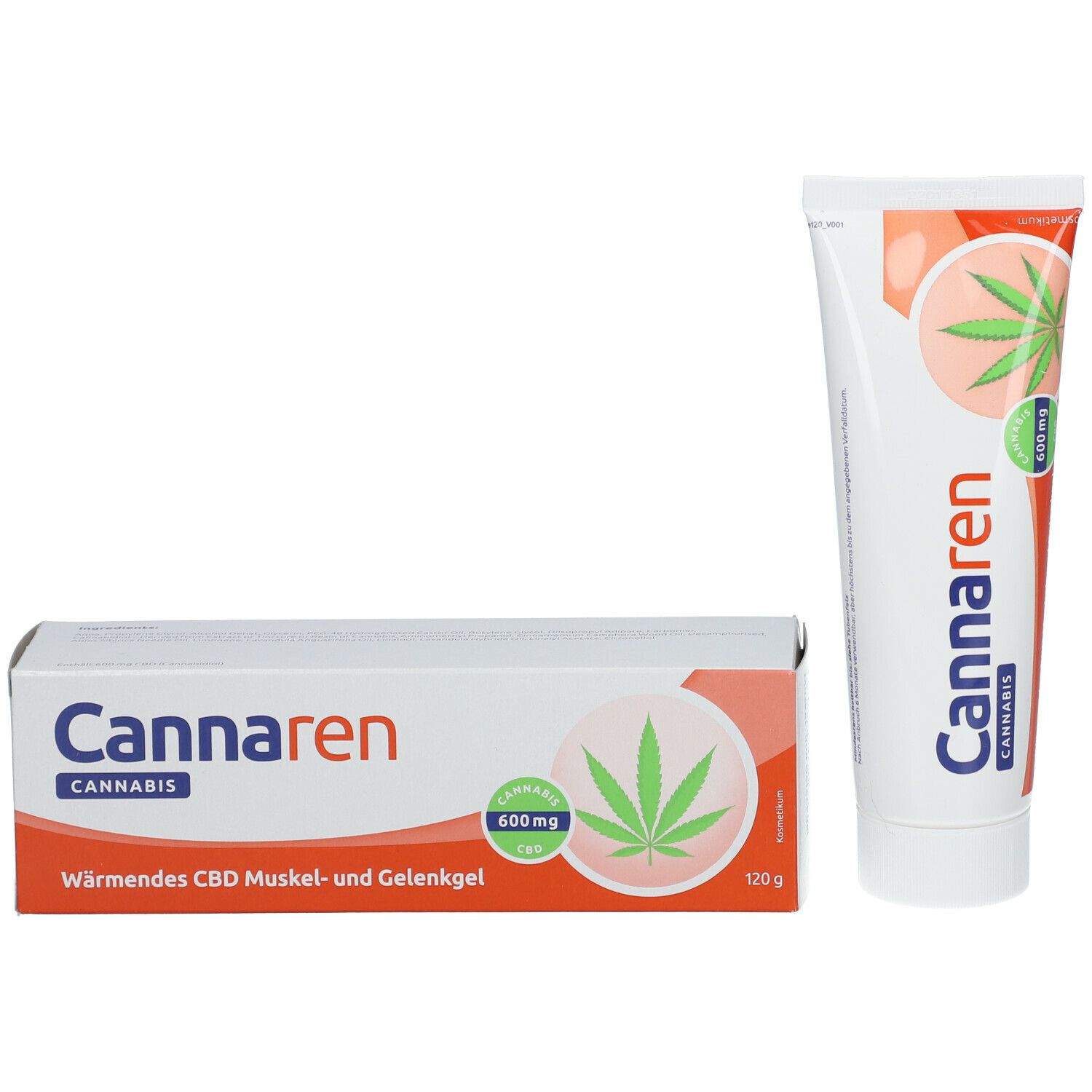 Cannaren Wärmendes CBD Muskel- und Gelenkgel