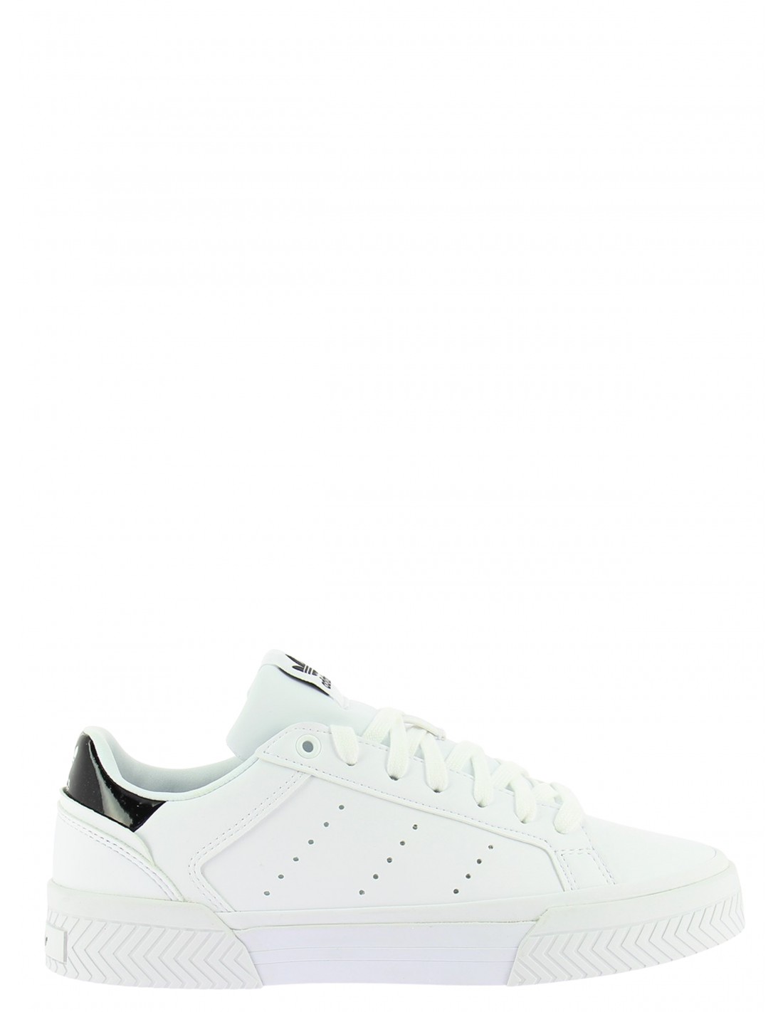 adidas sneakers mixte court tourino w vegan blanc