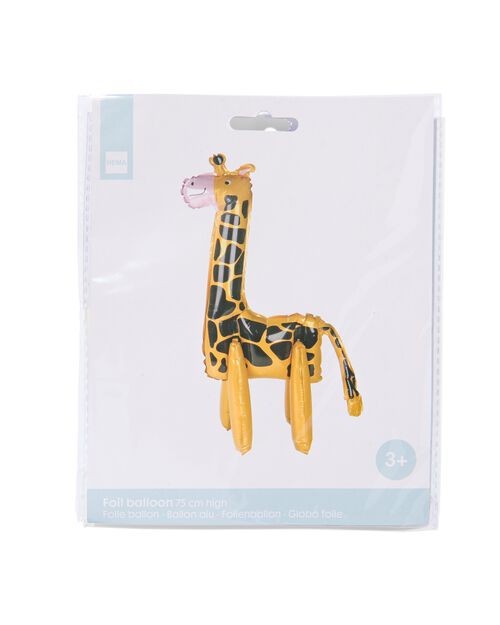 ballon alu girafe 75 cm