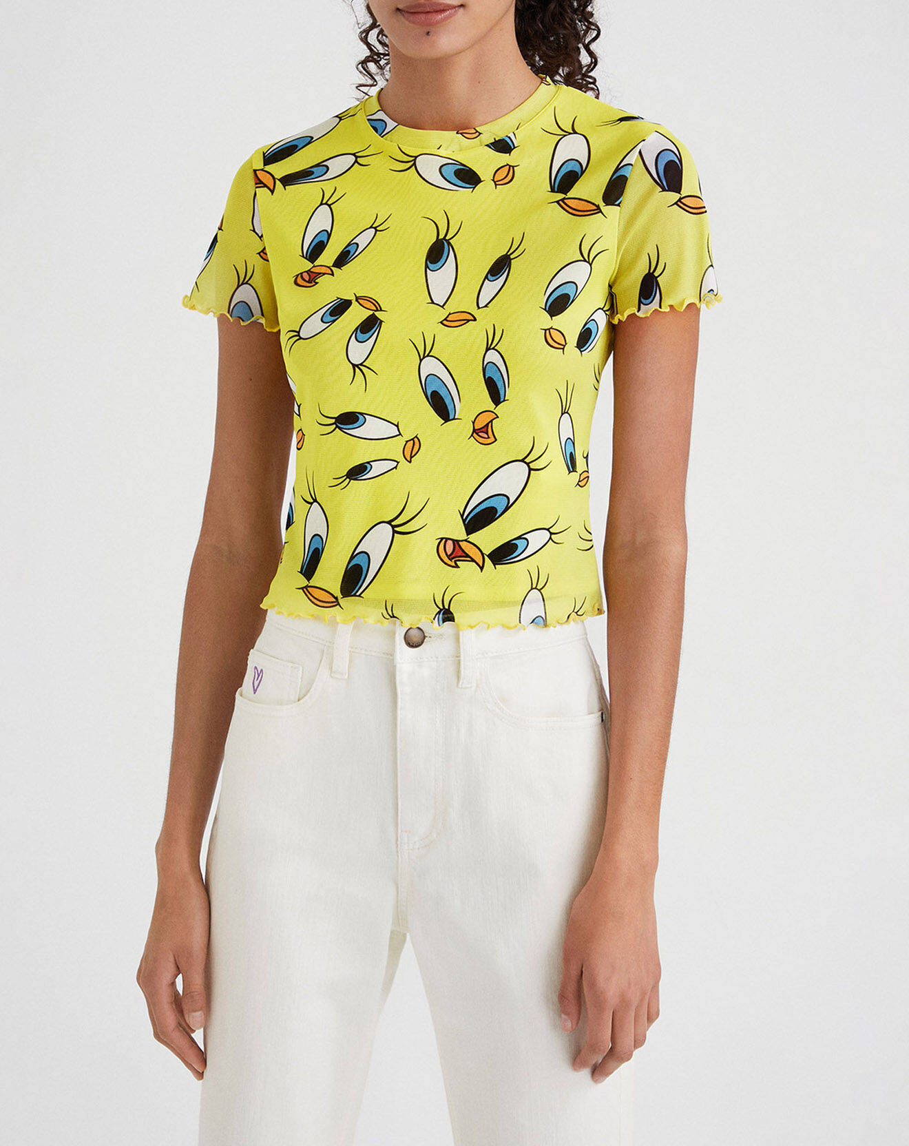 Desigual Top Berangere jaune