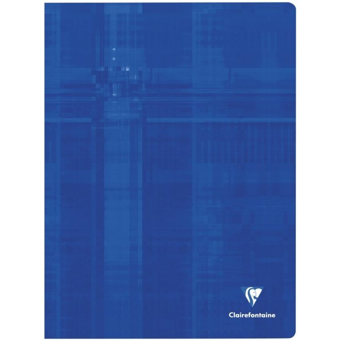 Cahier piqué clairefontaine a4+ 24x32cm 192 pages 90g réglure séyès coloris assortis