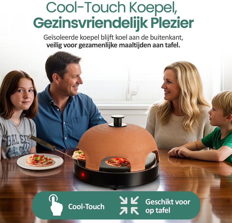 Emerio PO-115984 Pizzarette - 6 Personen