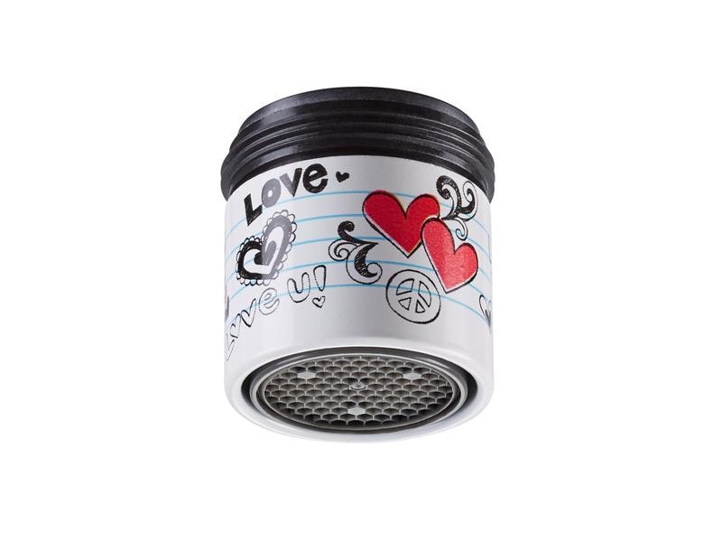 NEOPERL Strahlregler «Hearts» PCA, M22 x 1 / M24 x 1 Mischdüse