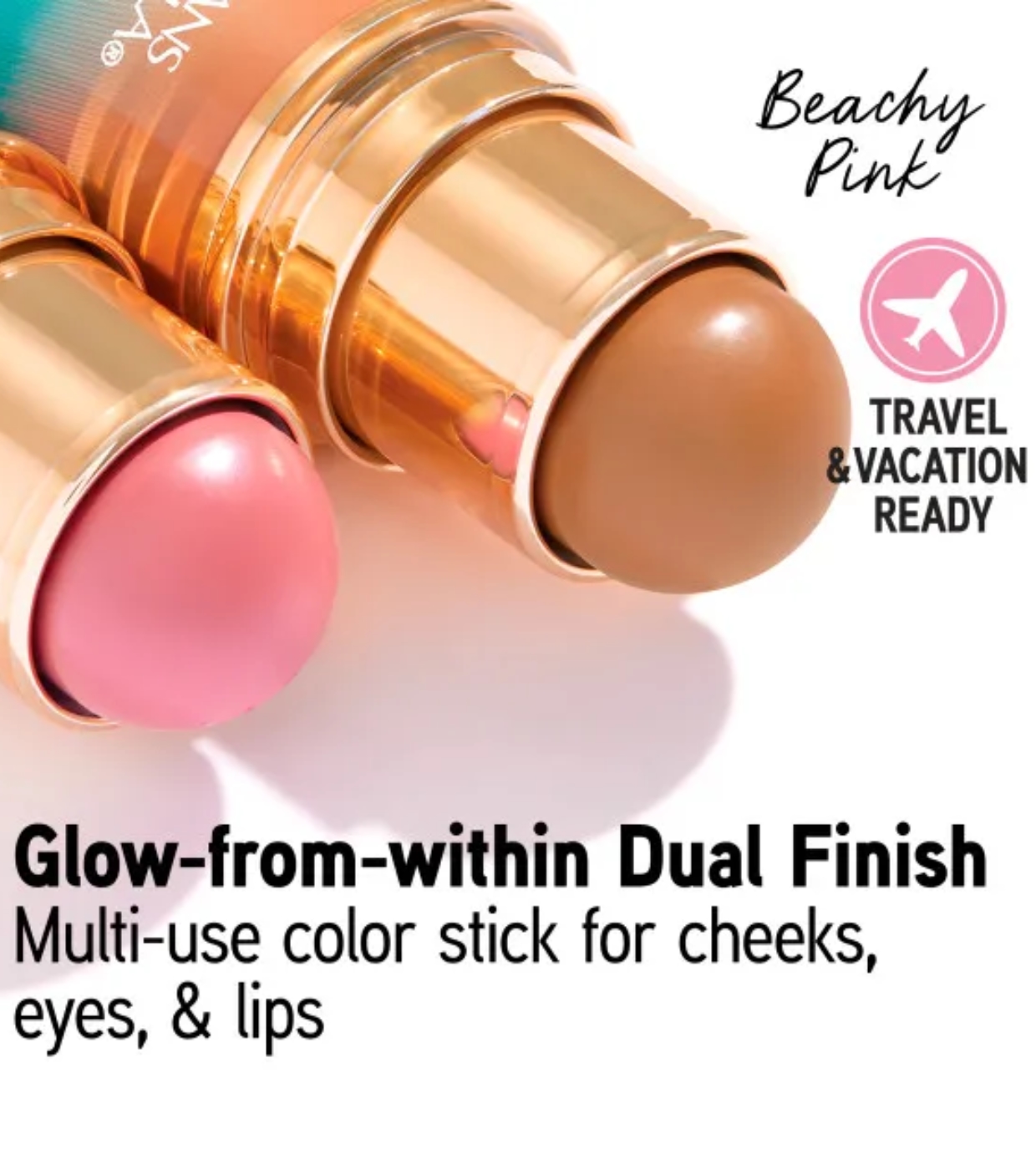 Physicians Formula - Bastão Multiuso Butter Glow & Go - Beachy Pink