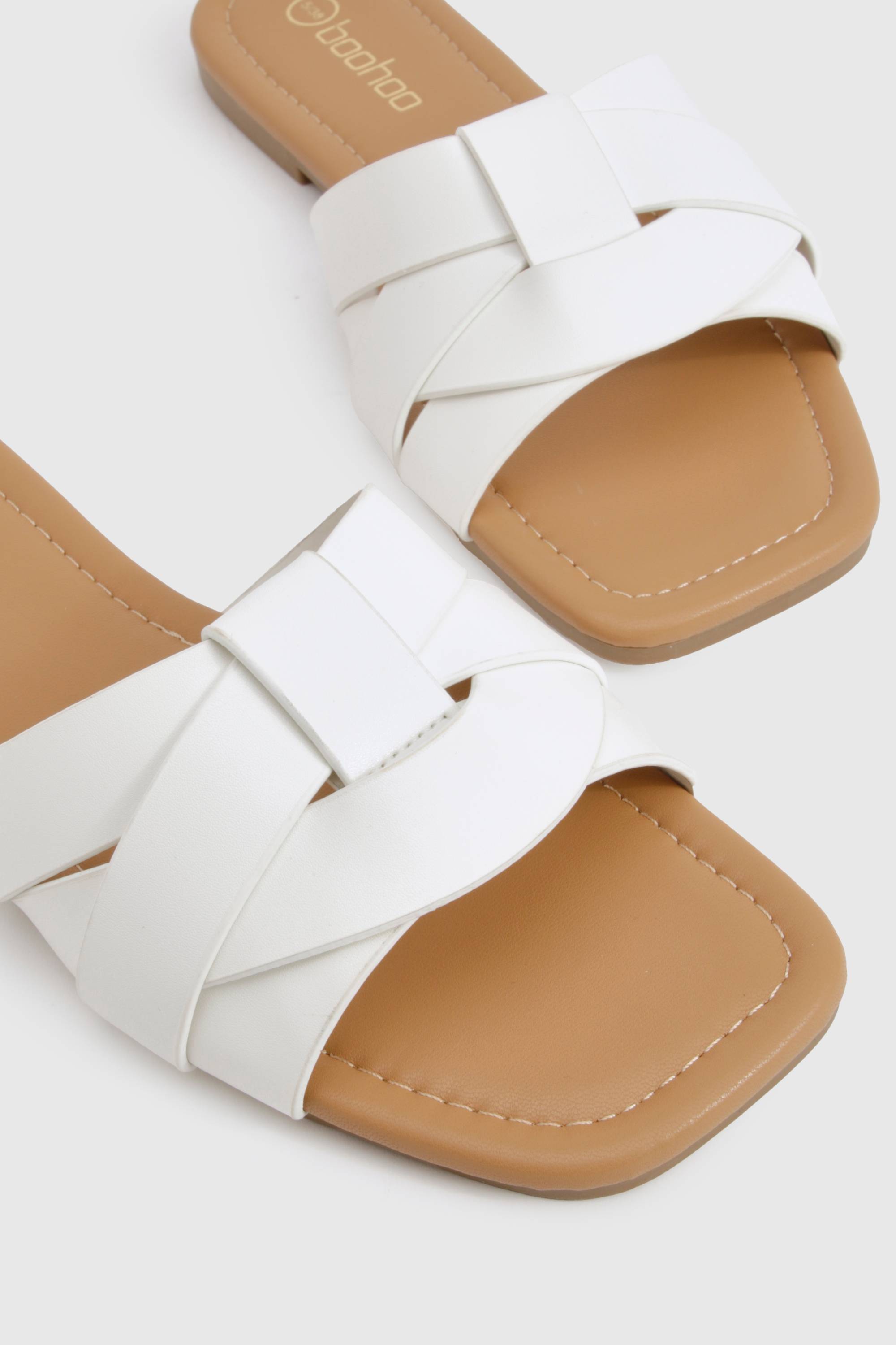 boohoo Sandales Mule Basique Tissées