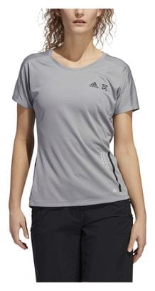 Maillot Manches Courtes Femme adidas Five Ten Trailcross Gris