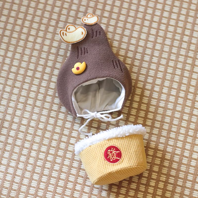 Miumi - Tuinpotkostuum / Set Poppenkleding - 10 cm (Diverse ontwerpen)