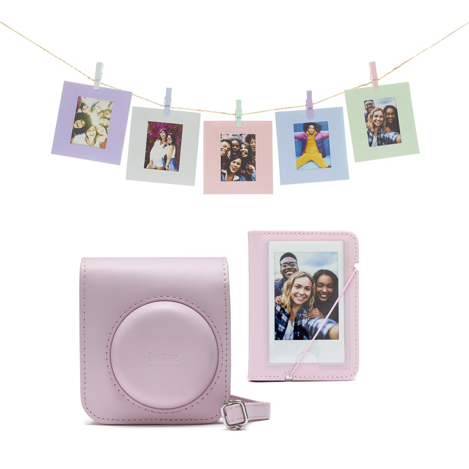 Fuji - Instax Mini 12 Instant Camera - Blossom Pink