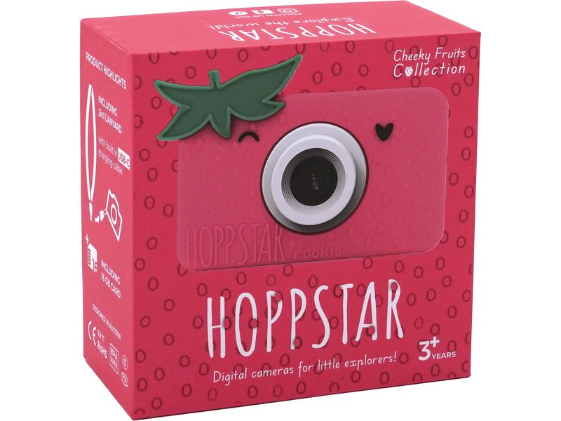 Hoppstar Kinderkamera Digitalkamera Hoppstar Rookie Kids St Kamera mit beliebten Funktionen wie Fotorahmen, Fotofilter und Gesichtserkennung