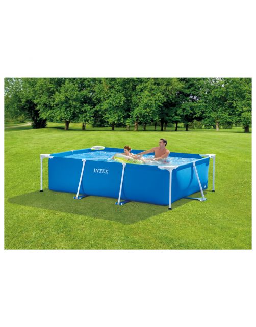 Intex Zwembad Framepool Rechthoek - Rechthoekige Frame Baden - 260x160x65 cm